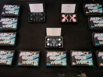 "Silence your world " noise canceling  ear plugs