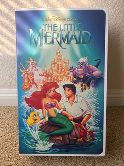 VHS The Little Mermaid Blanket