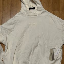 ESSENTIALS FW23 HOODIE CLOUD DANCER