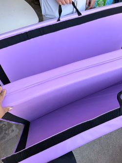 Blue and purple Folding Gymnastics Tumbling Mat