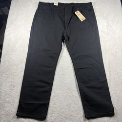 Levi's 541 Men’s Size 44x30 Black Athletic Taper Stretch Jeans NWT Big Tall#2058