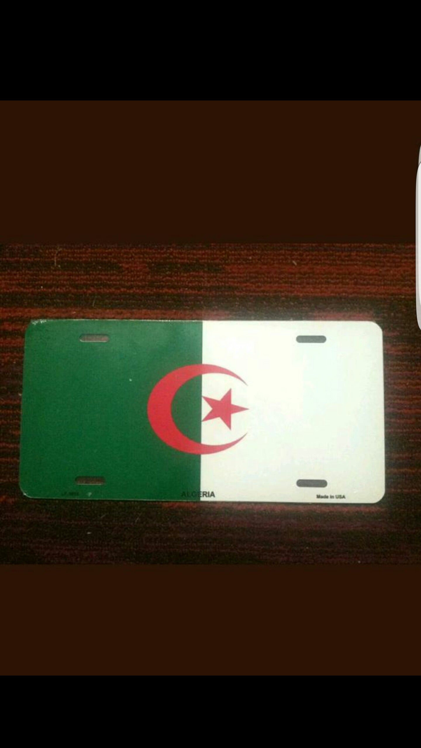 Algeria flag car truck new