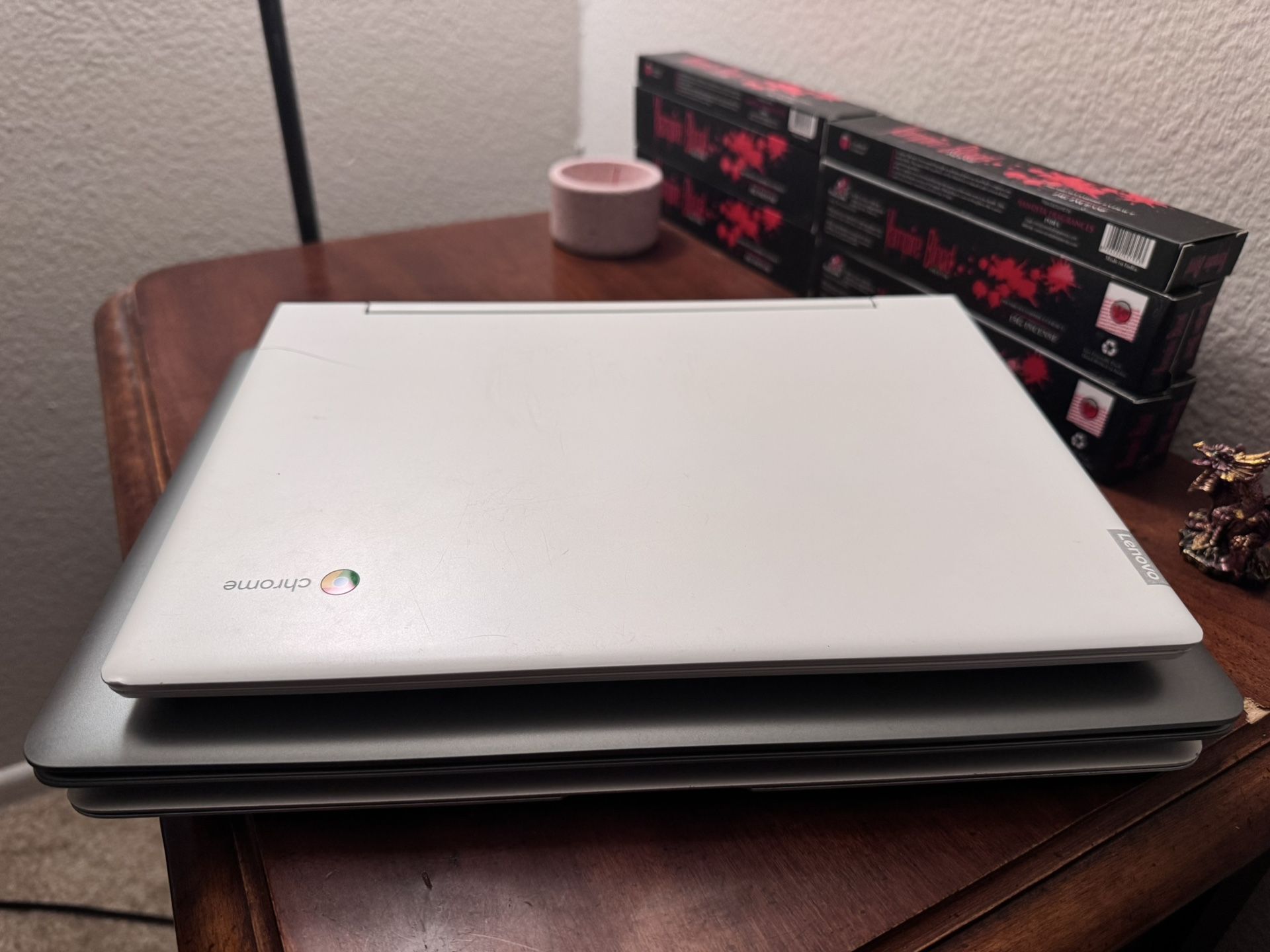 3 used laptops