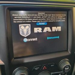 OEM RAM 1500 8.4 Touch Screen Radio With SIRIUSXM 
