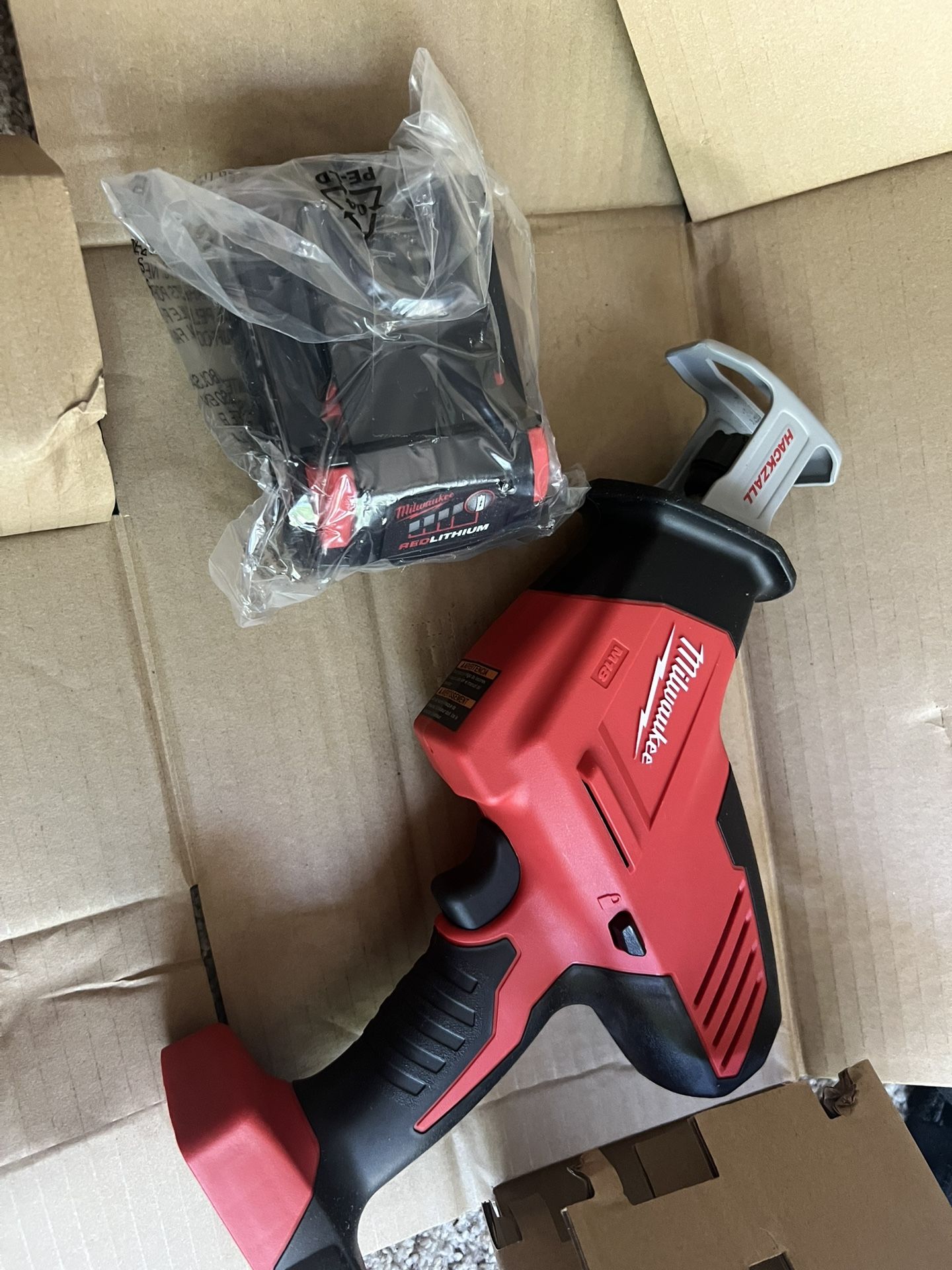 New Milwaukee Hackzall And 3.0 Xc Battery All New