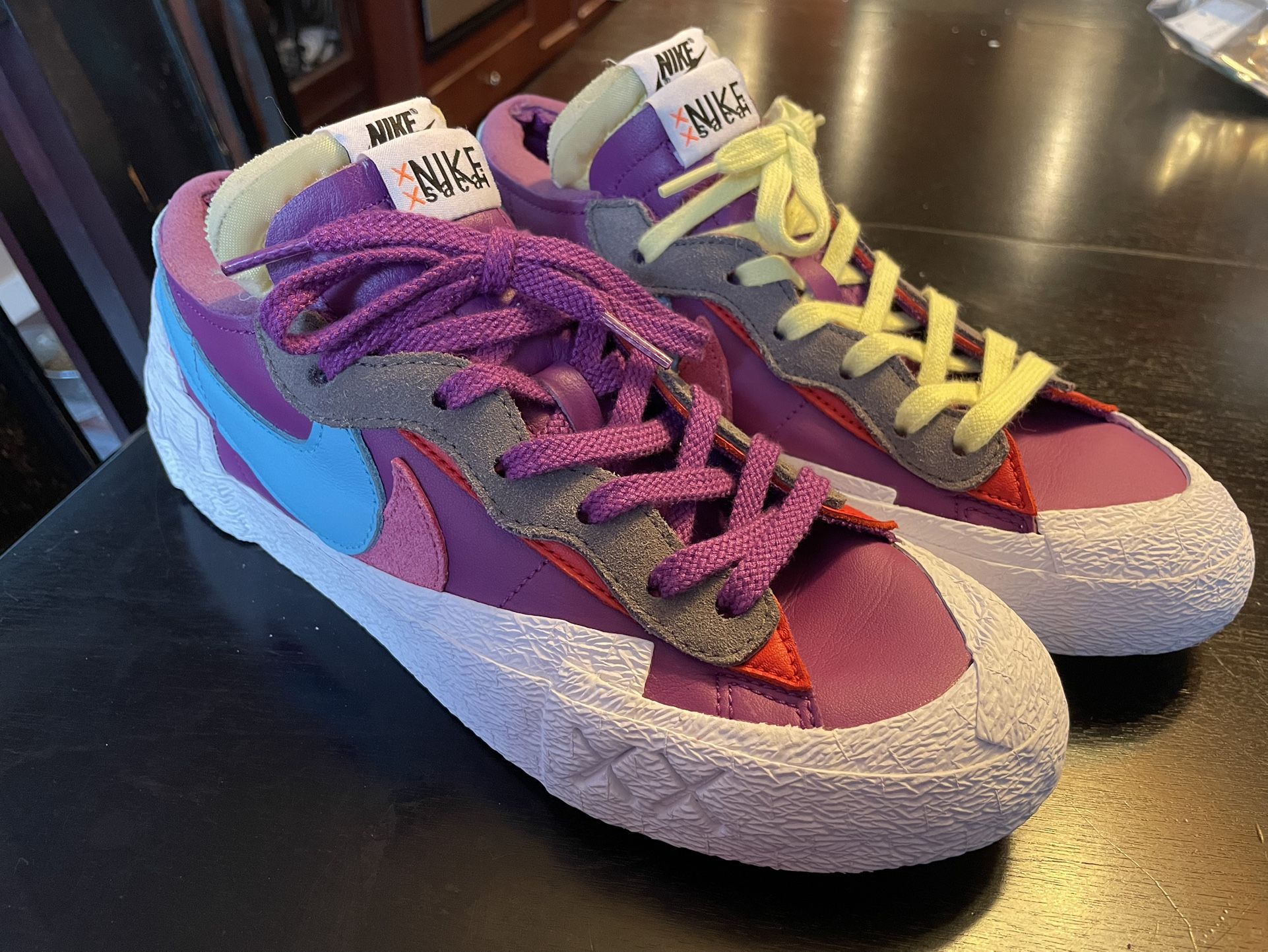 Nike x sacai x KAWS x Blazer Low "Purple Dusk" sneakers