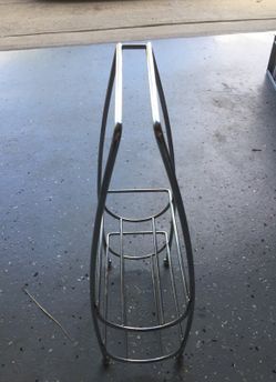 Pottery Barn Wine Rack & Glass Holder