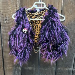 Monster High Fur Vest Halloween