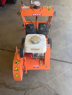 14" walk behind saw