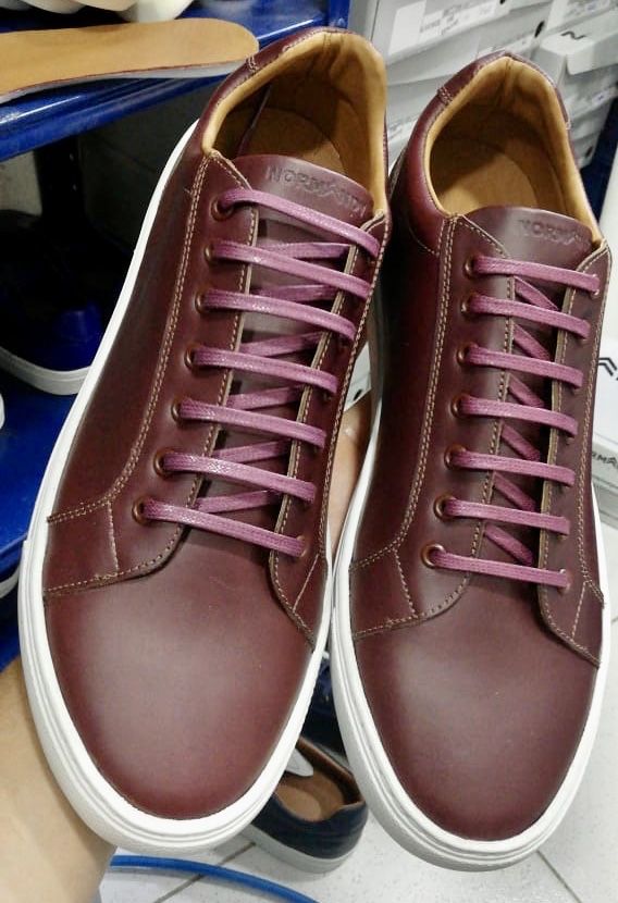 Brand New Authentic Handcrafted “LEO FRATTINI'S” Sneakers and - Main Image