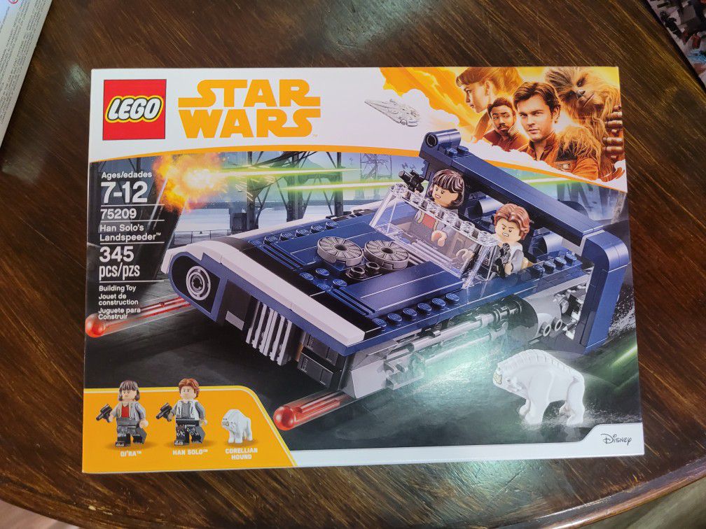 Brand New Lego Star Wars Set 75209 Han Solo's Landspeeder