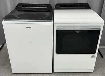 Whirlpool HE washer and dryer set
