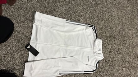 Adidas White Track Jacket with Tags