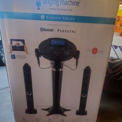 Pedestal Karaokee Machine