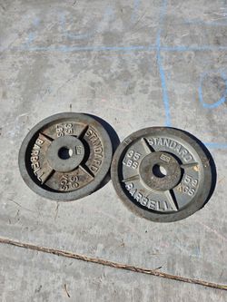 35 Pound Barbell Weight Plates