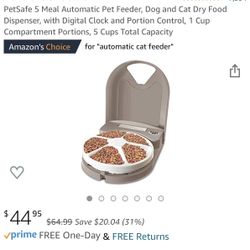 Brand New Automatic Pet Feeder, Dog and Cat