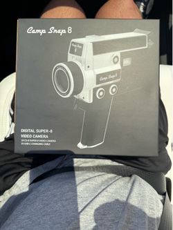Camp Snap 8 Camera Digital Super 8 Tested and works