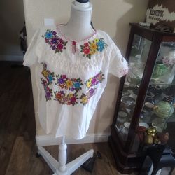 Mexican blouse beautiful colors