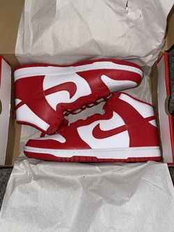 Nike Dunk High Championship White Red Mens DD1399-106 NEW