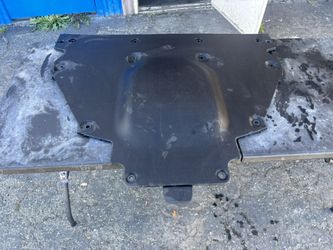 Rivian R1S Rear Subframe Underbody Skid Plate Shield Panel Tray OEM PT00553012