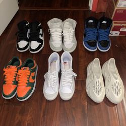 Jordan’s, Nikes, Yeezy (Check Description For Details)