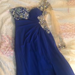 Cinderella Divine, Royal Blue, Size 4