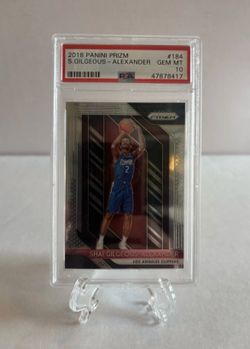 2018-19 Panini Prizm - Shai Gilgeous-Alexander #184 🔥PSA 10🔥 (RC)