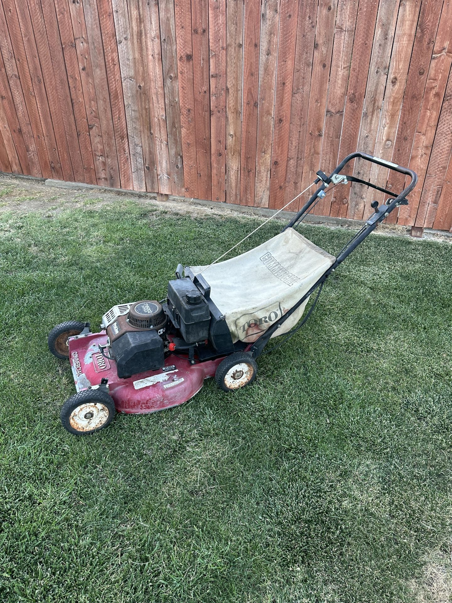 Commercial Toro 21" Recycler 2 stroke engine Lawn Mower