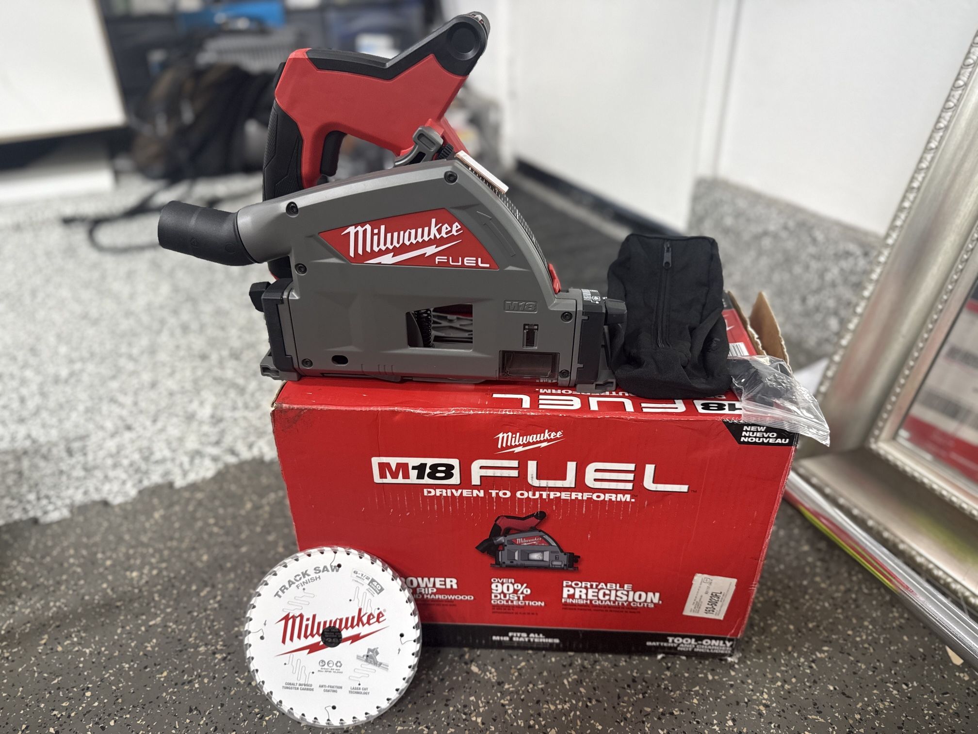 Milwaukee Track Saw M18 Brand New Never Used