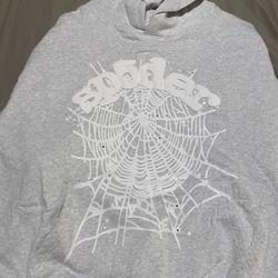 Og web heather grey SPYDER hoodie