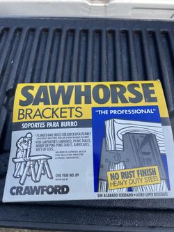 Saw Horse Brackets