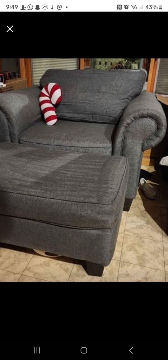 Picket House Furnishings
Sole Charcoal Polyester Arm Chair