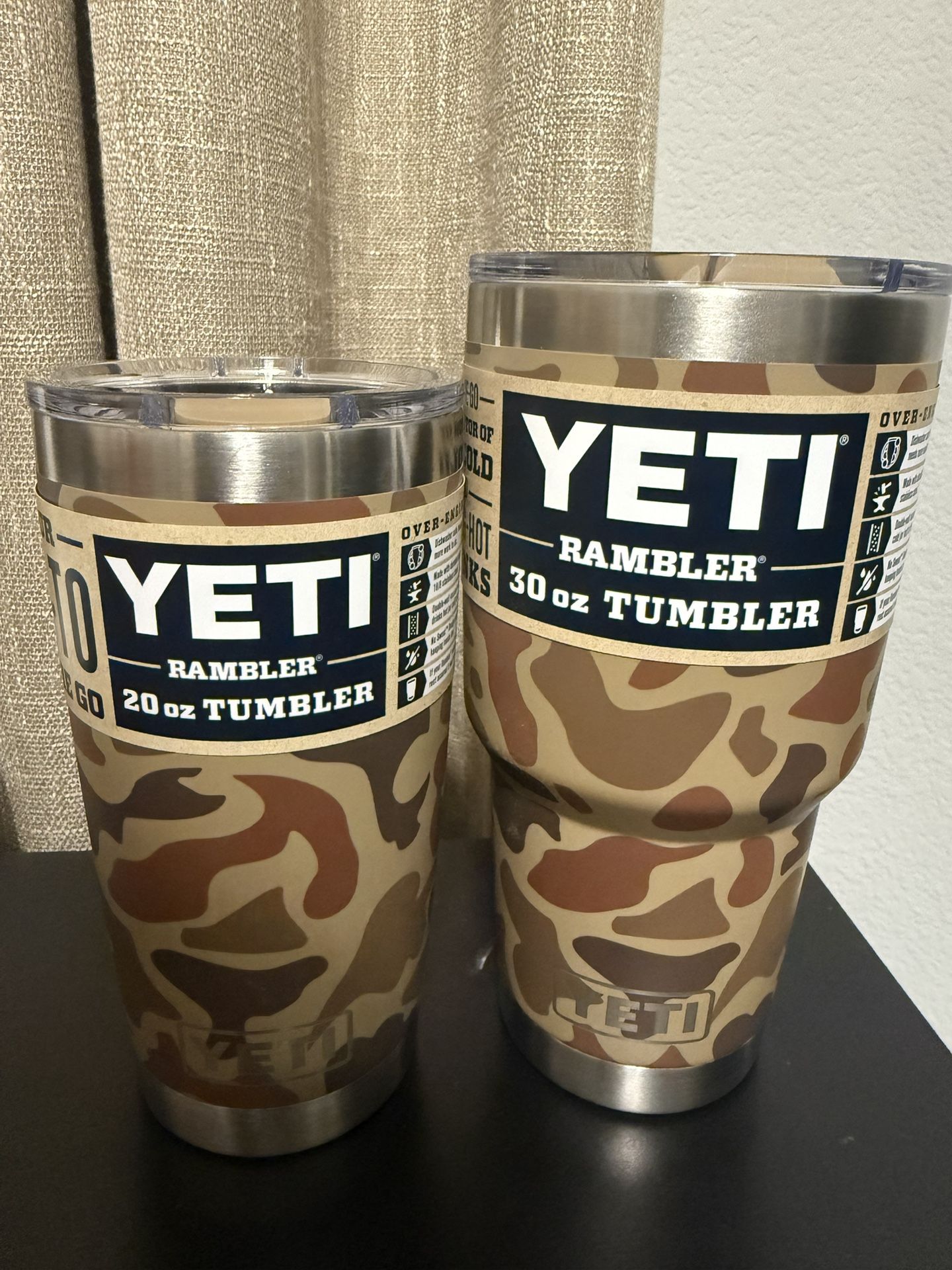 Yeti Rambler 30oz & 20oz