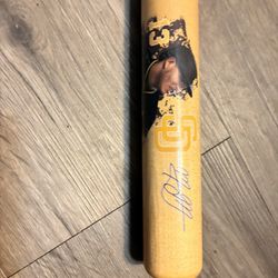 MLB Padres mini Collectible Bat  Manny machado