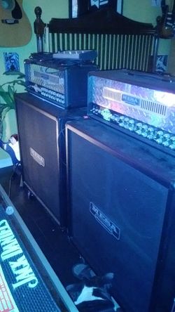 Mesa Boogie Triple & Dual Rec Tube Head and 2 OS Rec 4x12 cabs