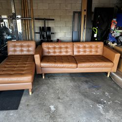 IKEA MORABO Sofa with chaise