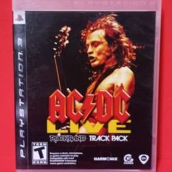 PS3 AC/DC Live Rock Band Track Pack