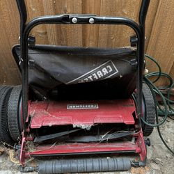 Craftsman Reel Lawn Mower