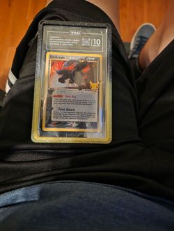 Umbreon Gold Star TAG Graded 10 Gem Mint 25th celebrations