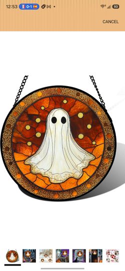 9.8" ghost glass suncathcer