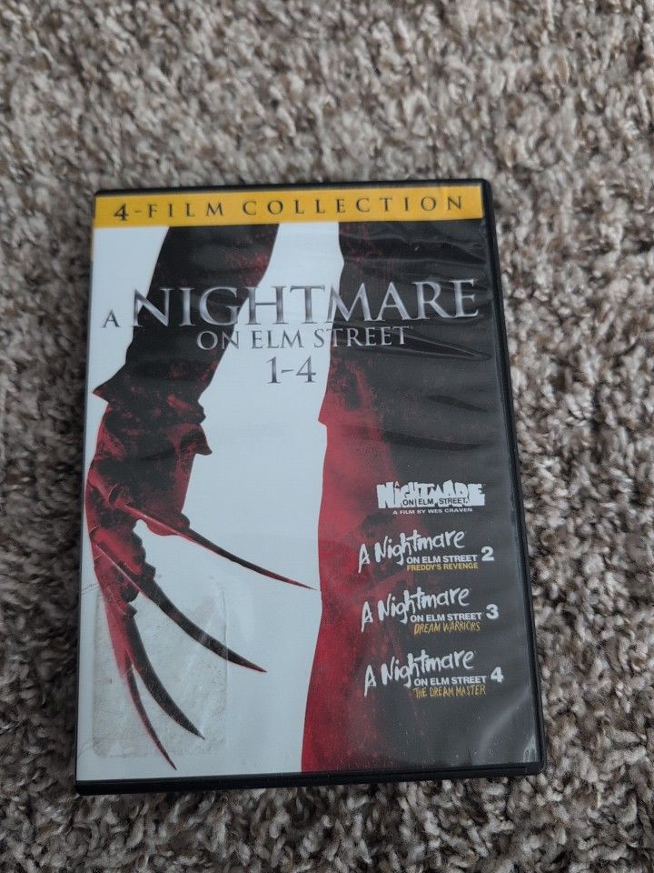 A Nightmare On Elm Street 1-4 DVD