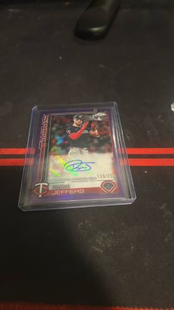Ryan Jeffers Autographed Card Current Twins Starting Catcher