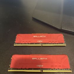 Crucial Ballistix 16 Gb (2x8gb) DDR4 Ram 2666 MHz
