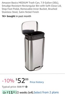Gallon Step Trash Can