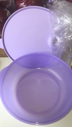 Maxi Crystal Flash purple Tupperware