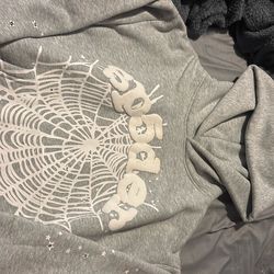 Spider Grey hoodie