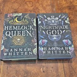Hemlock Queen And Nightshade God By Hannah Whitten