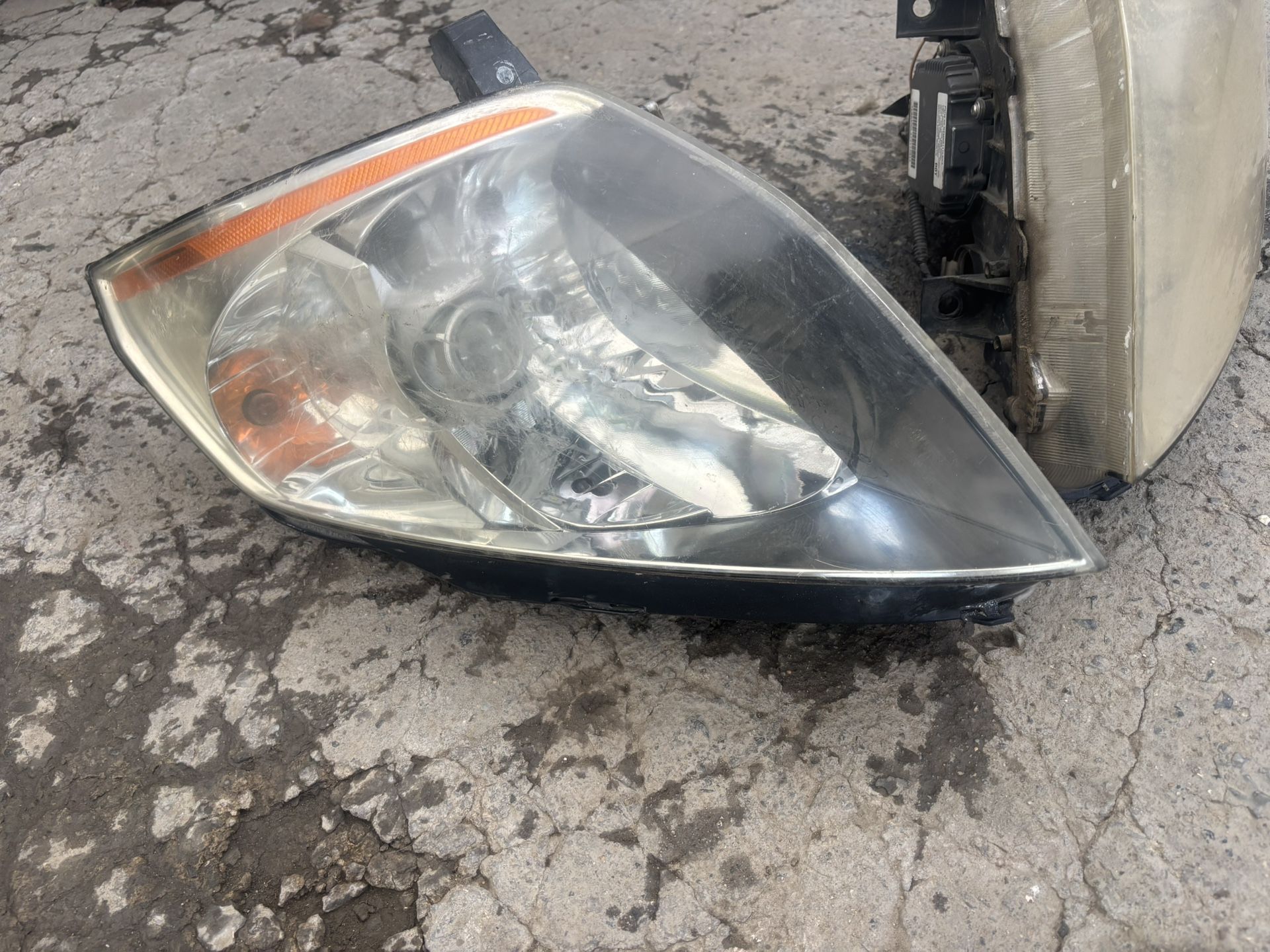 Headlight And Rear Bumper