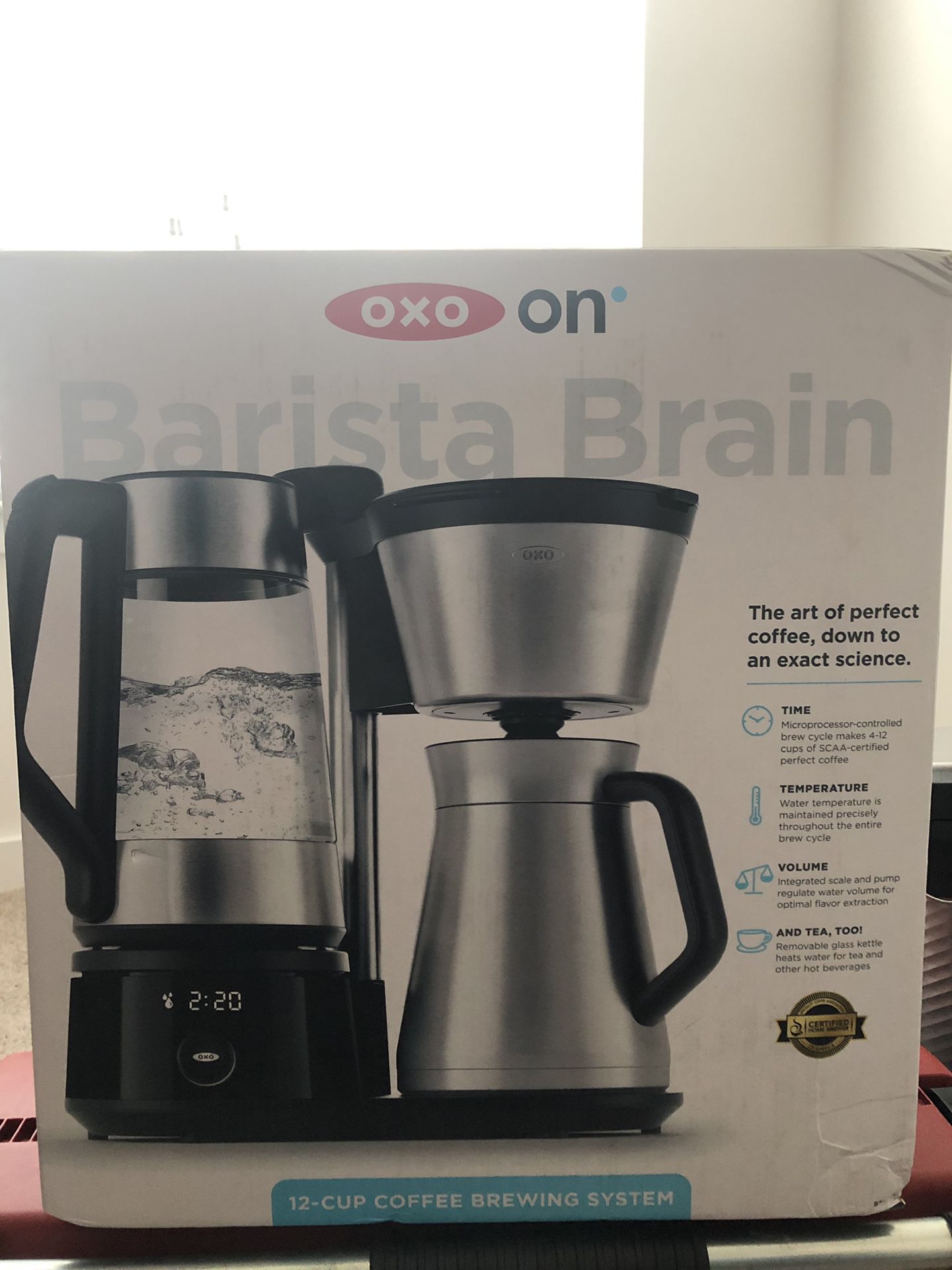 Brand new OXO On Barista Brain 12-Cup Coffee Maker