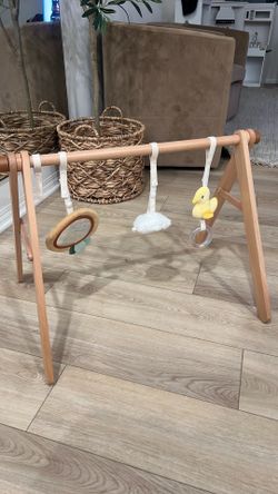 Wooden infant toy
